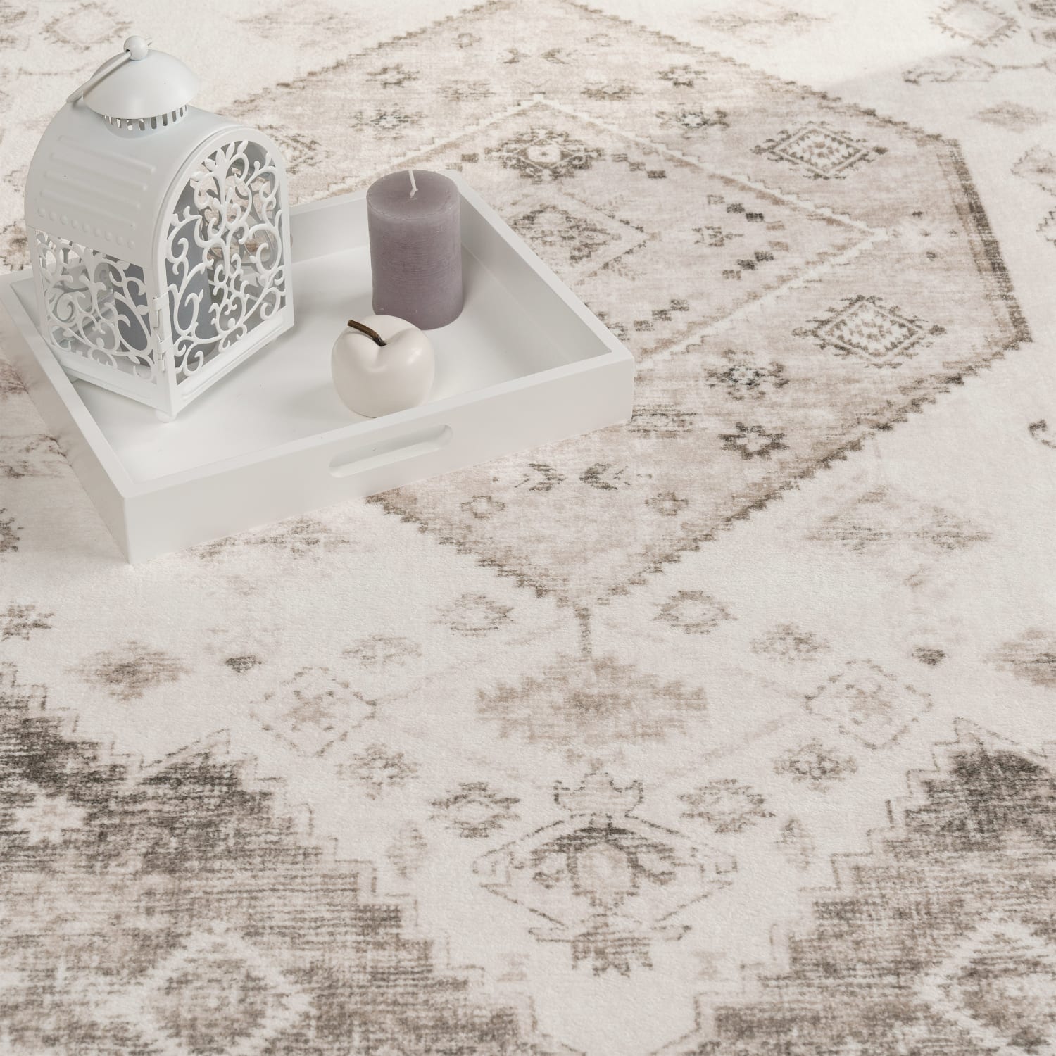 Cambridge 463 – boho, pflegeleicht, weicher Teppich
