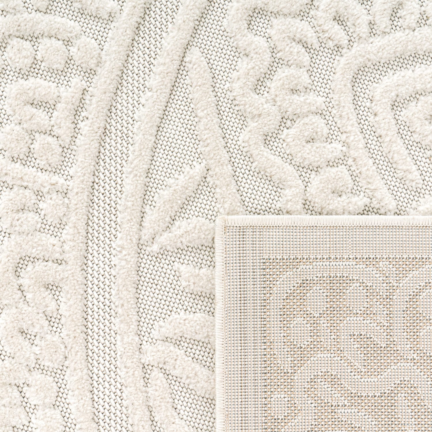 Cotton 232 – boho, pflegeleicht, flacher Teppich
