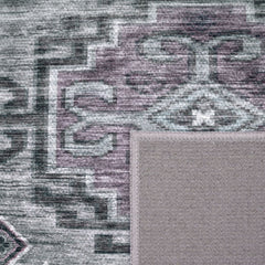 Bordeaux 244 – vintage, pflegeleicht, flacher Teppich