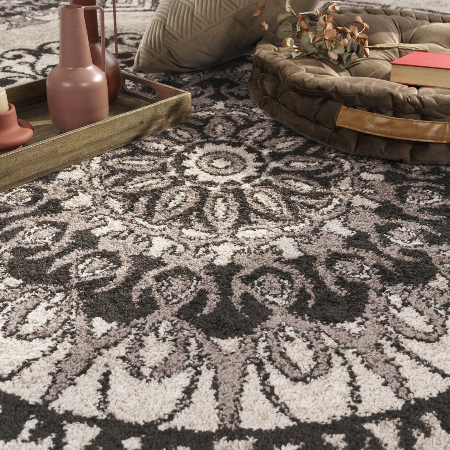 Tibesti 6447 – vintage, weicher Teppich