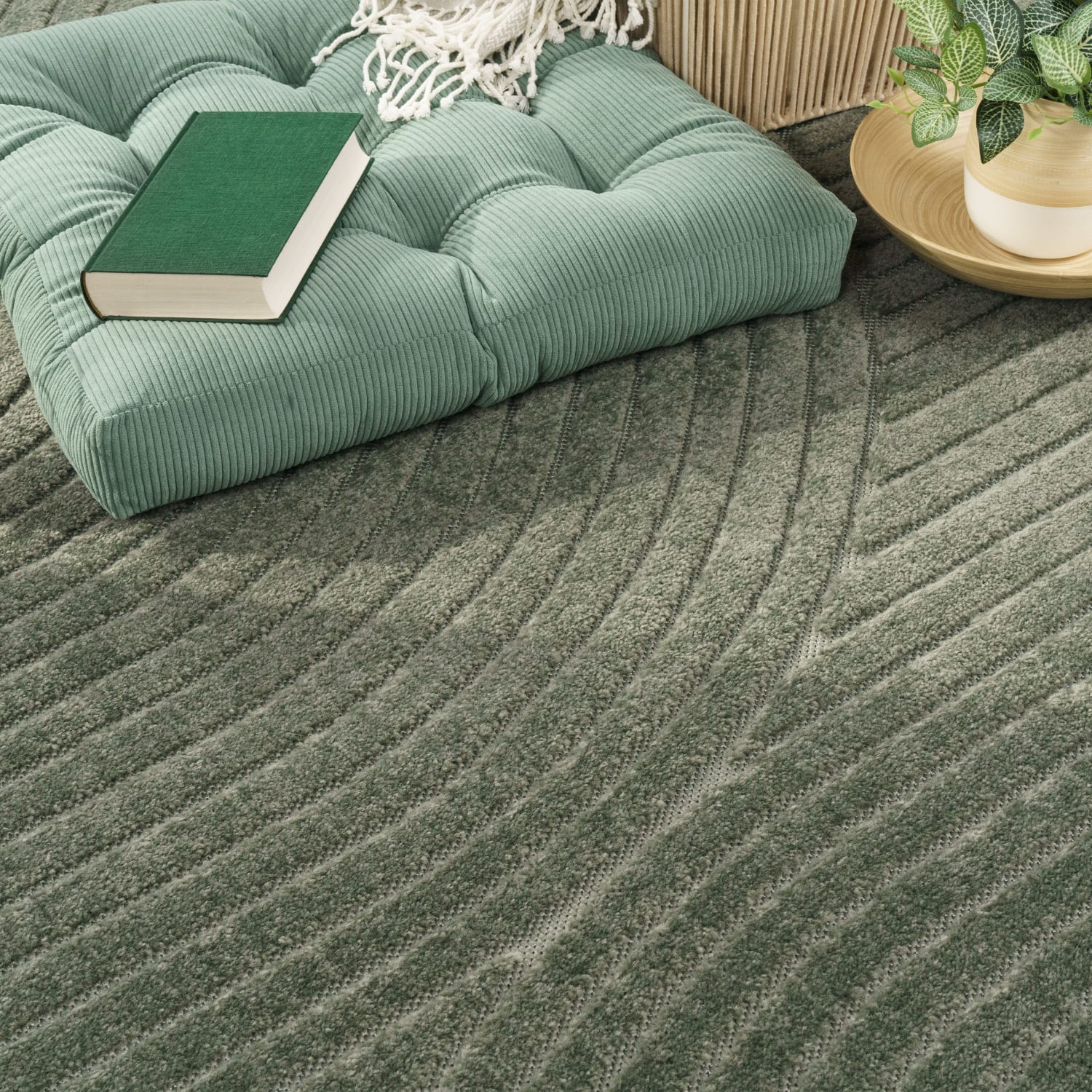 Cotton 233 – modern, pflegeleicht, flacher Teppich
